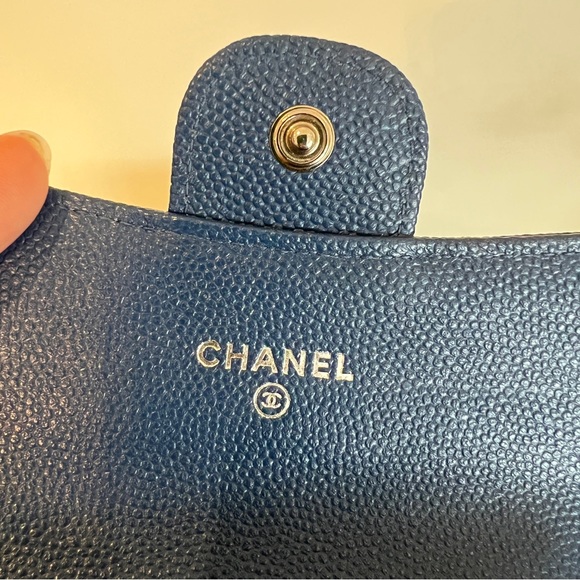 [Sold] Authentic Chanel Carver Wallet in Sapphire Blue (limited edition) - Picture 13 of 17